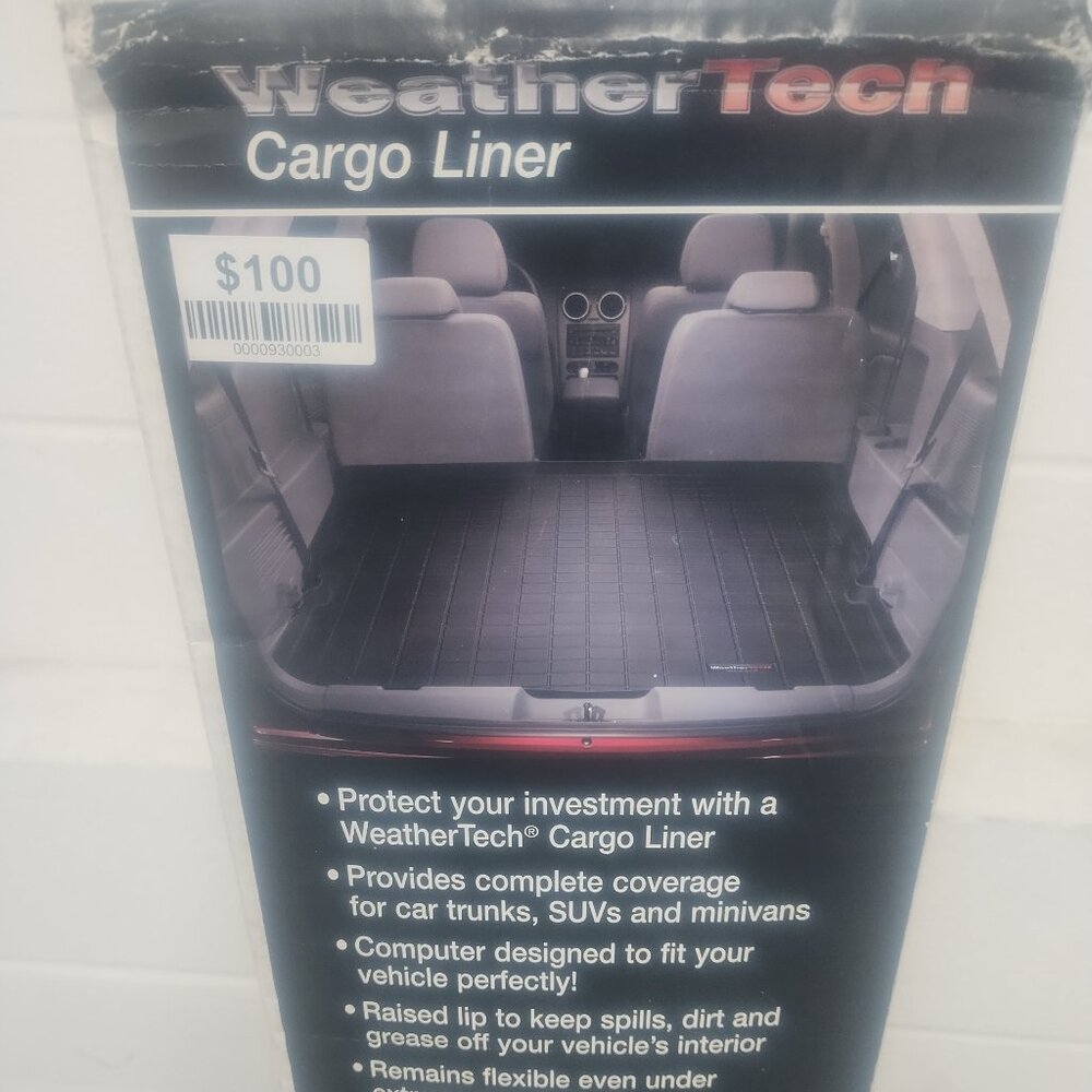 Weather Tech Universal Cargo Liner Black